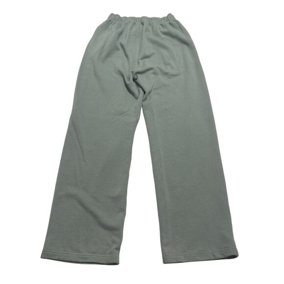 ALO Yoga Accolade Straight Leg Sweatpant in Botanical Green - Picture 3 of 4